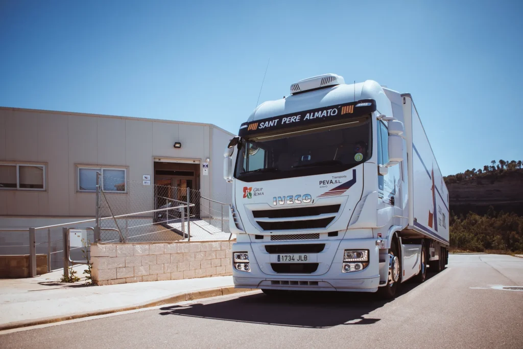 Frontal de camion Transports Peva